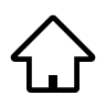 Home (Outlined) Free Open-Source SVG Icon