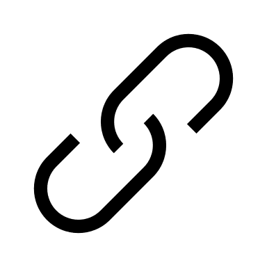 Outlined Link Symbol Free Open-Source SVG Icon (WeUI Icon)