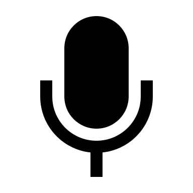 Microphone (Filled) Free Open-Source SVG Icon (WeUI Icon)