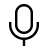 Microphone (Outlined) Free Open-Source SVG Icon