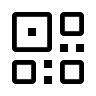 QR Code (Outlined) Free Open-Source SVG Icon