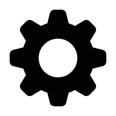 Settings Configuration (Filled) Free Open-Source SVG Icon (WeUI Icon)