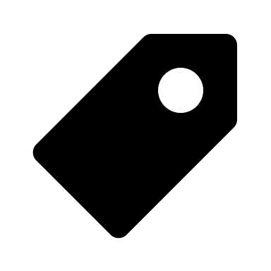 Filled Tag Label (WeUI) Free Open-Source SVG Icon (WeUI Icon)