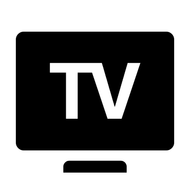 Television Device (Filled) Free Open-Source SVG Icon (WeUI Icon)