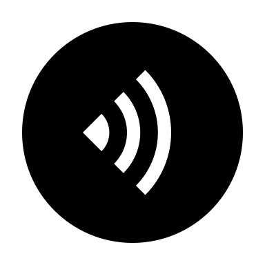 Voice Communication Symbol (Filled) Free Open-Source SVG Icon (WeUI Icon)