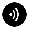 Voice Communication Symbol (Filled) Free Open-Source SVG Icon