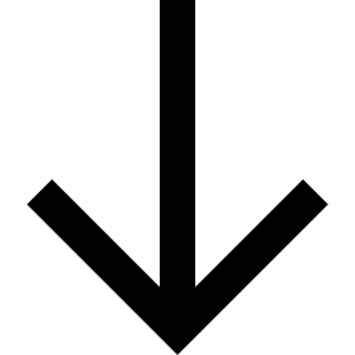 Downward Arrow (Zondicons) Free Open-Source SVG Icon (Zondicons)