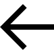 Left Arrow (Zondicons) Free Open-Source SVG Icon