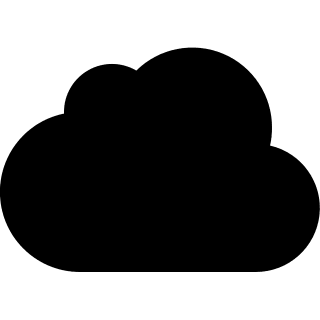 Cloud Symbol Free Open-Source SVG Icon (Zondicons)