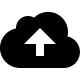 Cloud Upload Feature Free Open-Source SVG Icon