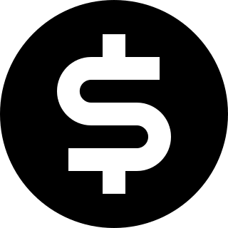 Dollar Currency Symbol Free Open-Source SVG Icon (Zondicons)