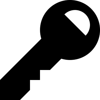 Key Symbol Free Open-Source SVG Icon (Zondicons)