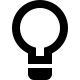 Light Bulb (Zondicons) Free Open-Source SVG Icon