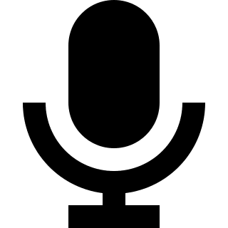 Microphone (Zondicons) Free Open-Source SVG Icon (Zondicons)