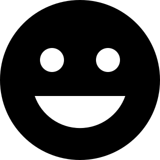 Happy Mood Face (Solid) Free Open-Source SVG Icon (Zondicons)