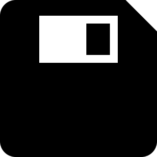 Save Disk Drive Free Open-Source SVG Icon (Zondicons)