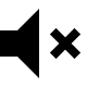 Volume Off Control Free Open-Source SVG Icon